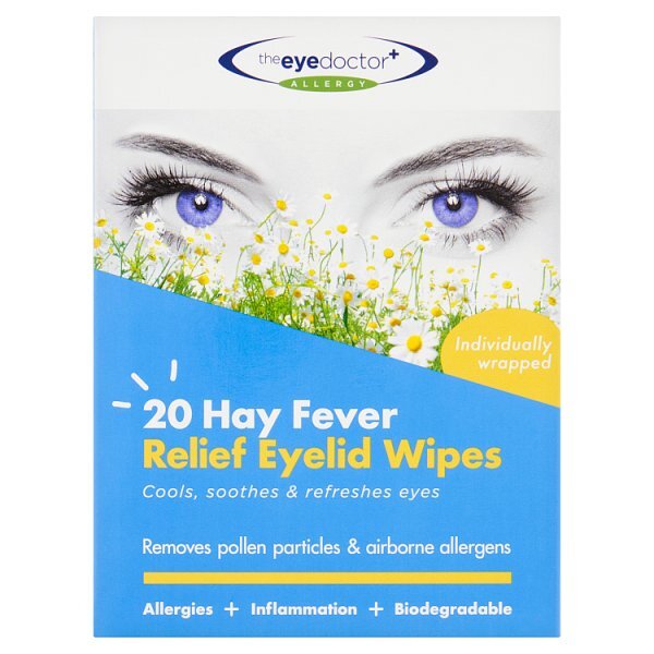 The Eye Doctor Allergy Eyelid Wipes