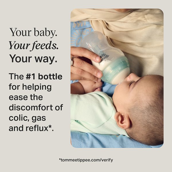 Tommee Tippee Advanced Anti-Colic Baby Bottle, 1X 260Ml