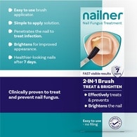 Nailner 2in1 Brush 5ml