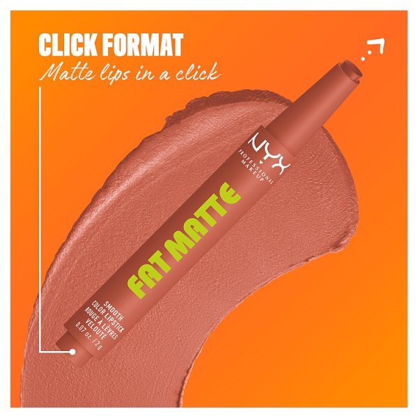 NYX Professional Makeup Fat Matte Lipstick, Cozy Whipped