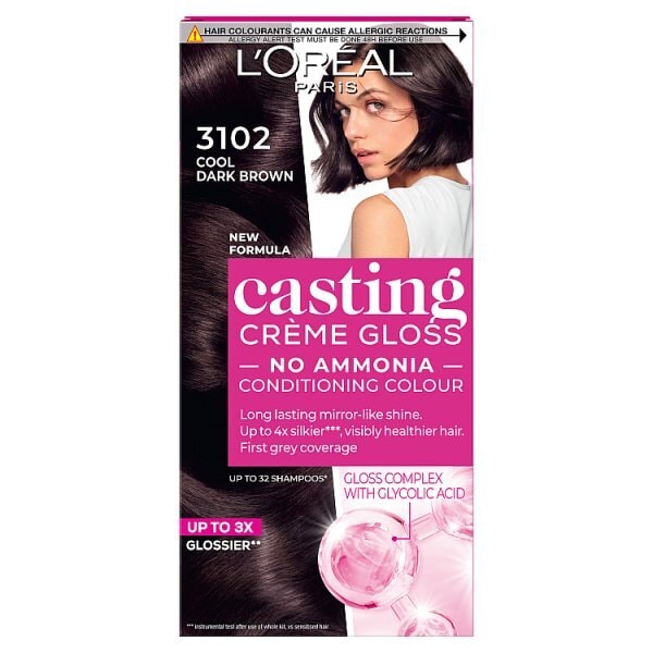 Casting Crème Gloss 310 Cool Dark Brown Semi-Perm Hair Dye
