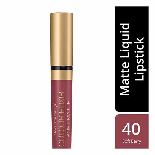 Max Factor Elixir Soft Matte Lipstick Soft Berry 40