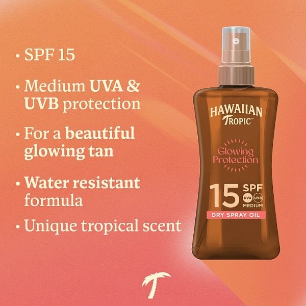 Hawaiian Tropic Protective Dry Oil SPF15 200ml