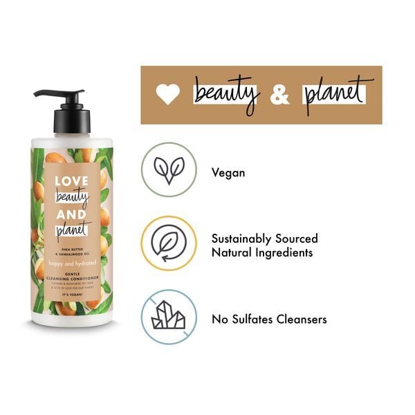 Love Beauty And Planet Happy & Hydrated CleansingConditioner