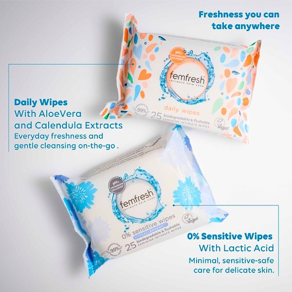 Femfresh 0% Feminine Intimate Wipes