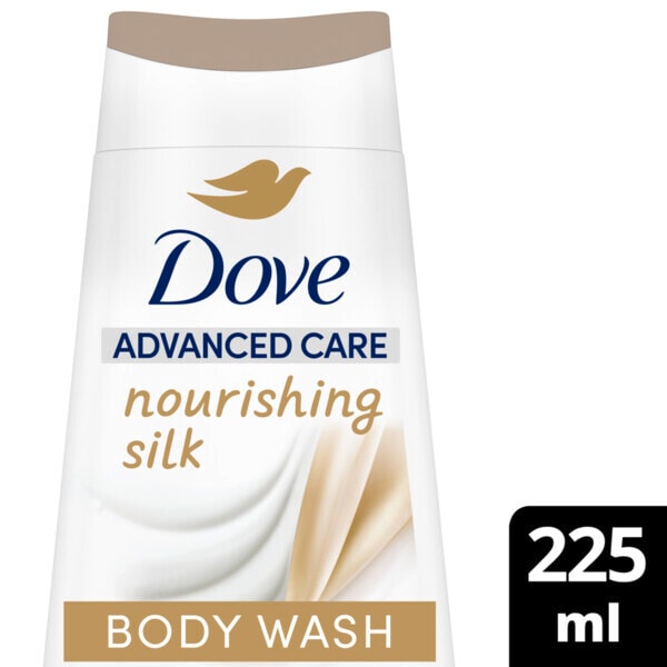 Dove Nourishing Silk Advancedcare Body Wash Shower Gel 225Ml