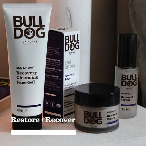 Bulldog Skincare End of Day Recovery Serum 50ml