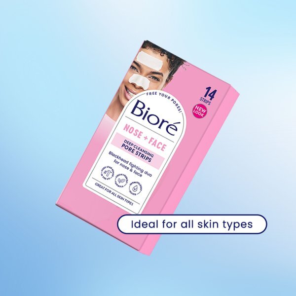 Bioré Deep Cleansing Pore Strips 7 Nose & 7 Face Strips