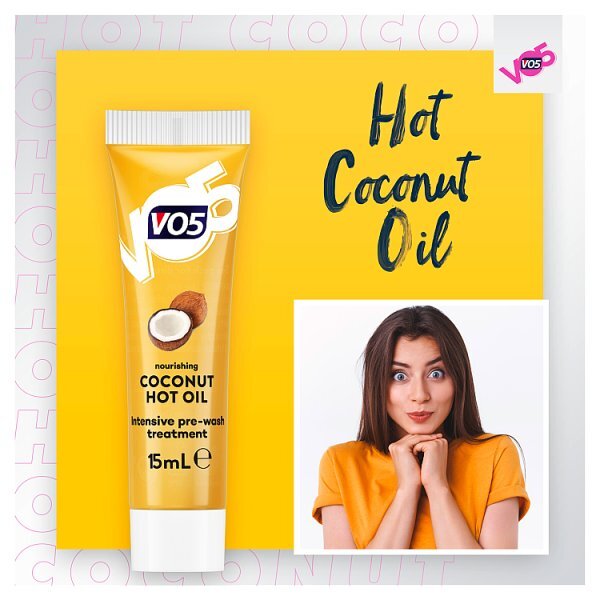 VO5 Nourishing Coconut Hot Oil 15ml 4 pack