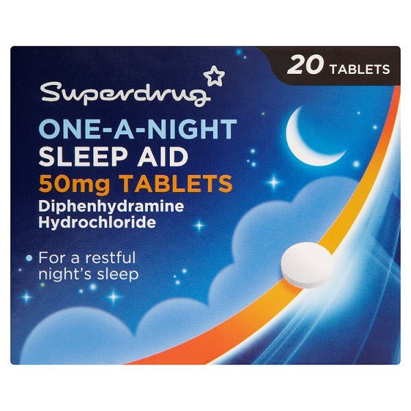 Superdrug One-A-Night Sleep Aid Tablets X 20