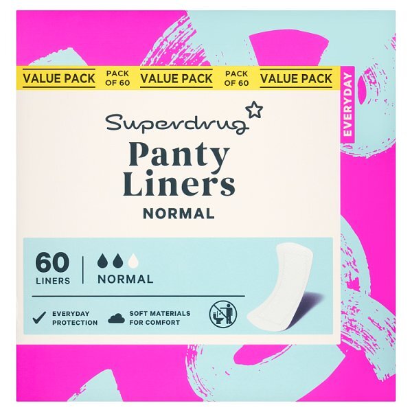 Superdrug Normal Pantyliner x60