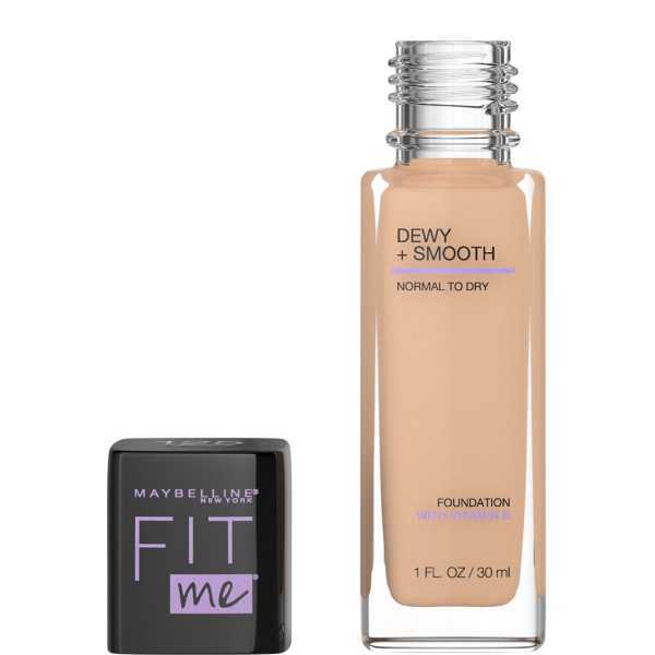 Maybelline Fit Me Dewy & Smooth Foundation 125 Nude Beige