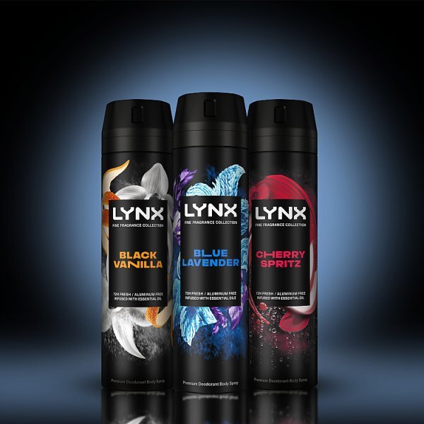 Lynx Fine Fragrance Collection Blue Lavender Body Spray 200Ml
