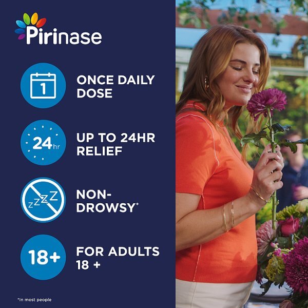Pirinase Allergy Relief Nasal Spray for Adults x 60 Sprays