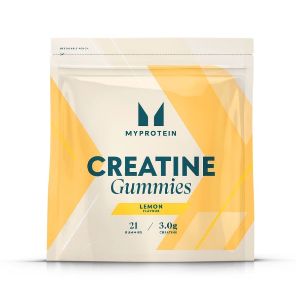 Myprotein Creatine Gummies, Lemon, 21 Gummies, 7 Servings