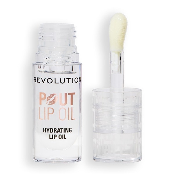 Revolution Pout Lip Oil Lychee Clear