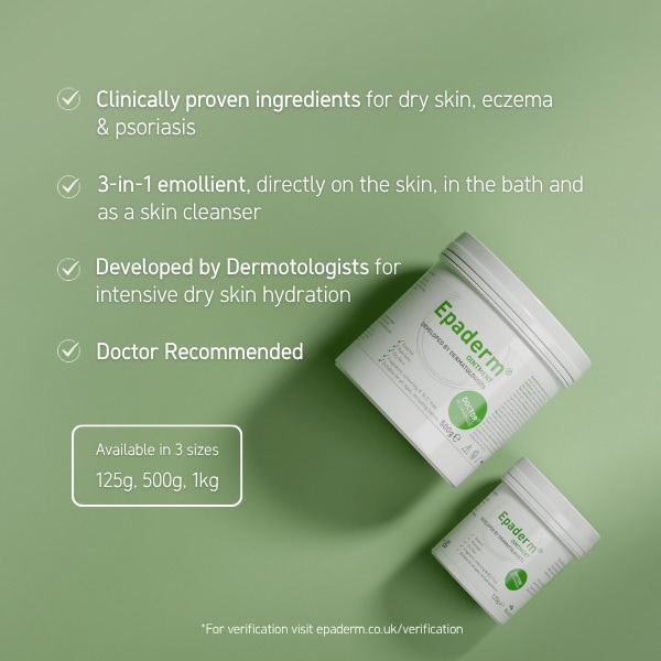 Epaderm Emollient Ointment 500g