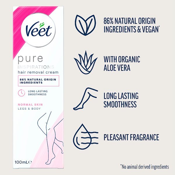 Veet 3 Minute Cream For Normal Skin 100ml