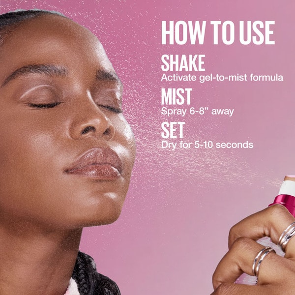 Maybelline Grippy Setting Mist & Garnier Over Makeup Mist