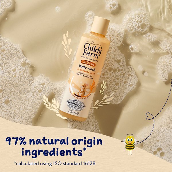 Childs Farm Oatderma Body Wash Fragrance-Free 250Ml