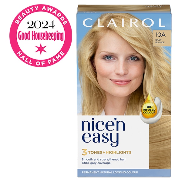 Clairol Nice'n Easy Hair Dye 10A Baby Blonde