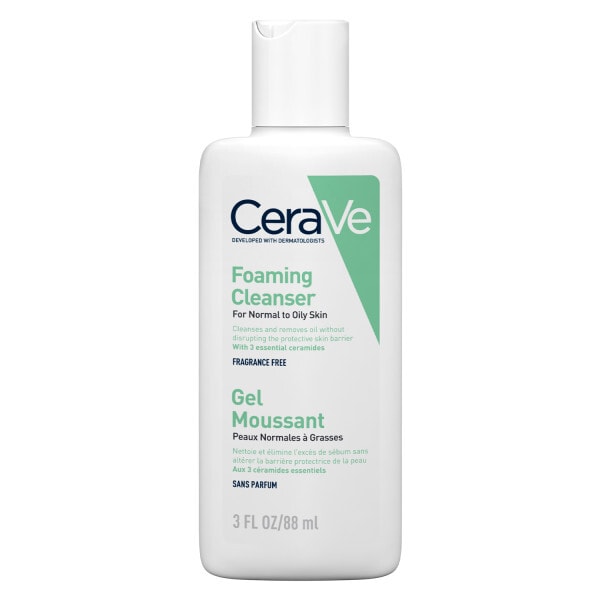 CeraVe Foaming Cleanser with Niacinamide for Normal to Oily Skin 88ml