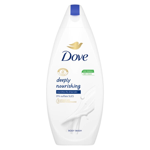 Dove Deeply Nourishing Body Wash Shower Gel 225ml