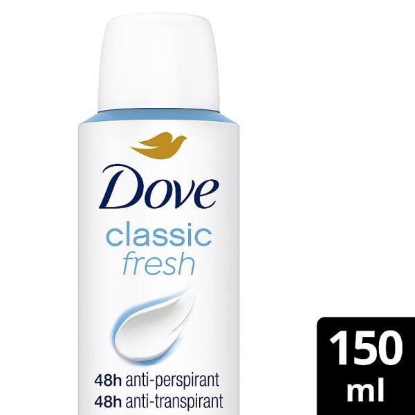 Dove Women Antiperspirant Deodorant Classic Aerosol 150ml