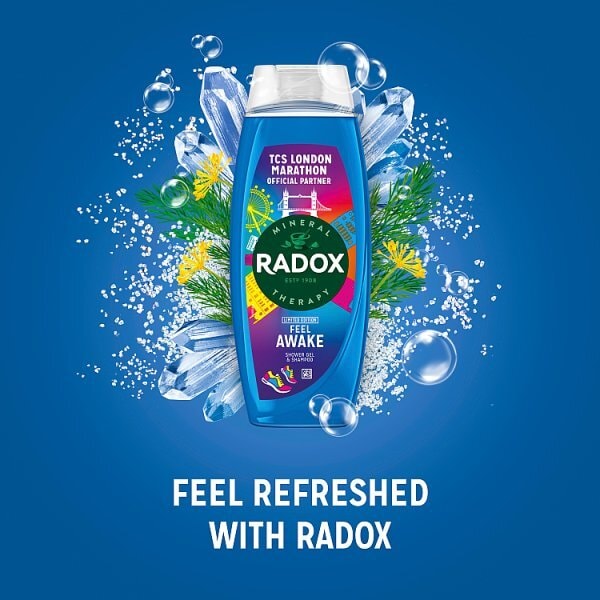 Radox Mineral Therapy Feel Awake 2-in-1 Shower Gel & Shampoo 450 ml