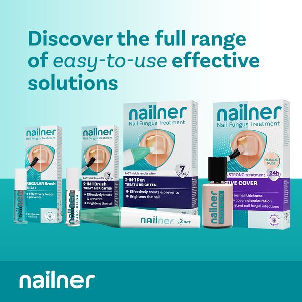 Nailner Active Cover Nail Fungus Treatment Natural Nude