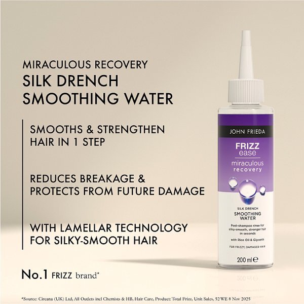 John Frieda Frizz Ease Miraculous Recovery Water 200ml