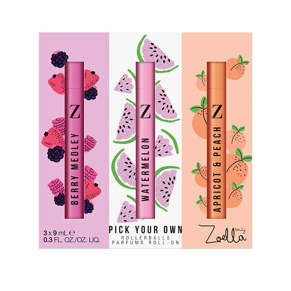 Zoella Fruits Pick Your Own Fragrance Rollerballs