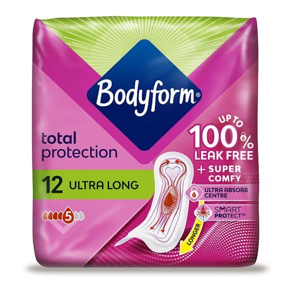 Bodyform Ultra Long Sanitary Towels 12 pack