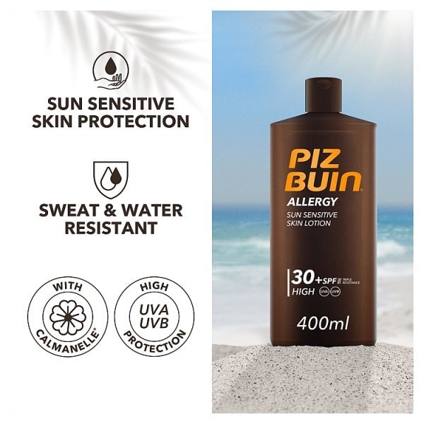 Piz Buin® Allergy Sun Sensitive Skin Lotion Spf 30 400Ml