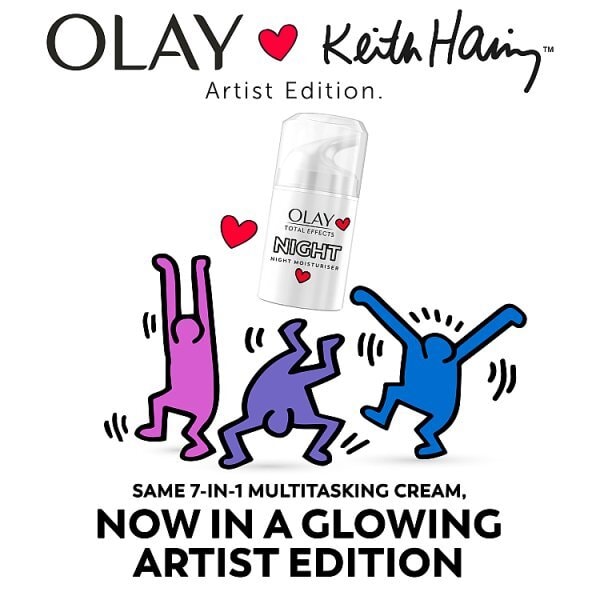Keith Haring - Olay Total Effects Firming Night Cream 50ml