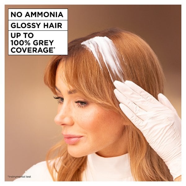 Garnier GOOD Hair Dye 7.33 Hot Honey Blonde, 100% Grey Coverage