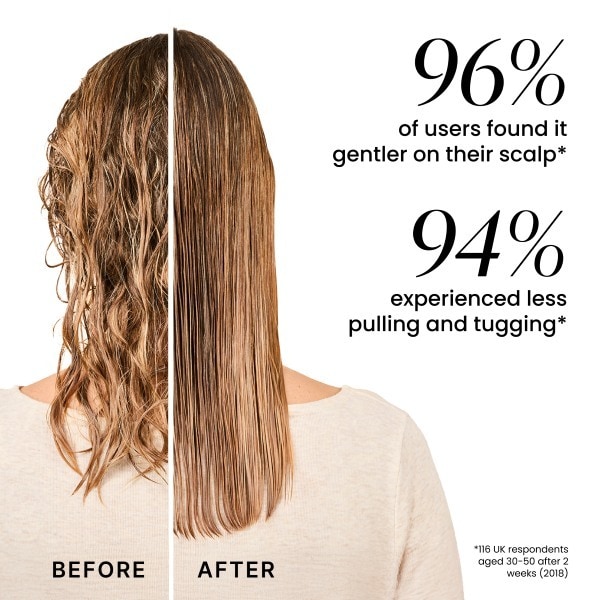 Tangle Teezer Wet Detangler Fragile Hairbrush, Pink Dust