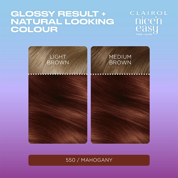 Clairol Nice'n Easy Zero Ammonia Hair Dye - Mahogany