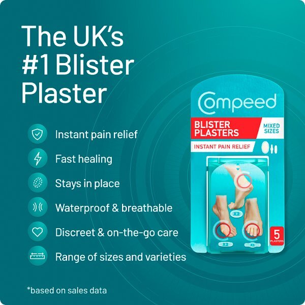 Compeed Blister Plasters Mixed Sizes Pack of 5