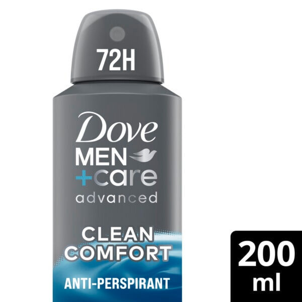 Dove Men+Care Advanced Antiperspirant Deodorant Clean 200ml