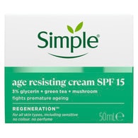 Simple Age Resisting Day Cream Spf15 50Ml