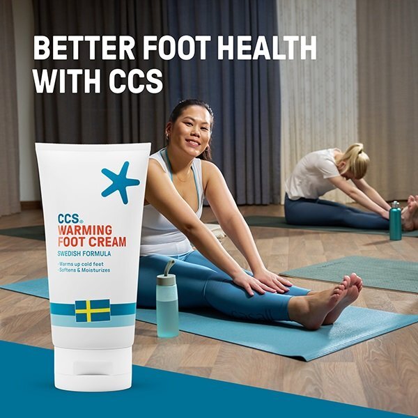 CCS Warming Foot Cream for dry and cold feet 150 ml