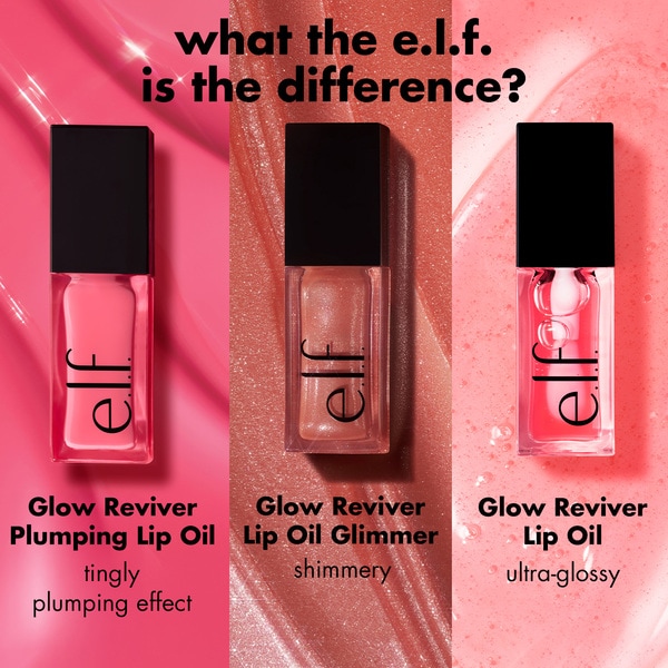 E.L.F. Glow Reviver Plumping Lip Oil Major Mauve