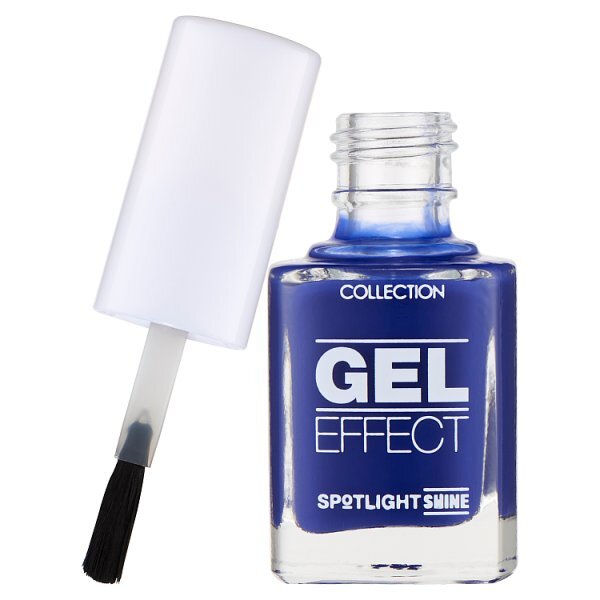 Collection Spotlight Shine Gel Effect Nail Polish Why So Blue? 10.5ml