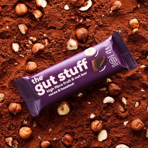 DNR The Gut Stuff Cocoa & Hazelnut High Fibre Fruit