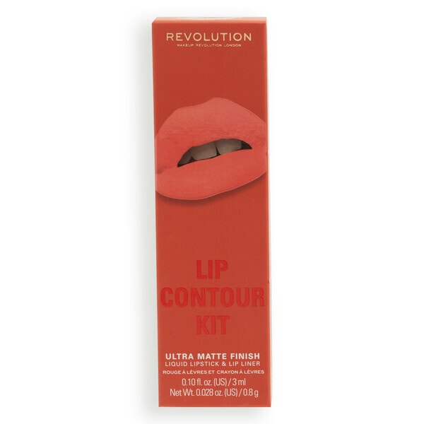 Revolution Lip Contour Kit Coral Babe