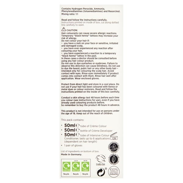 Superdrug Performance Permanent Hair Dye Medium Brown 5.0