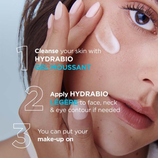 Bioderma Hydrabio Light Cream 40Ml