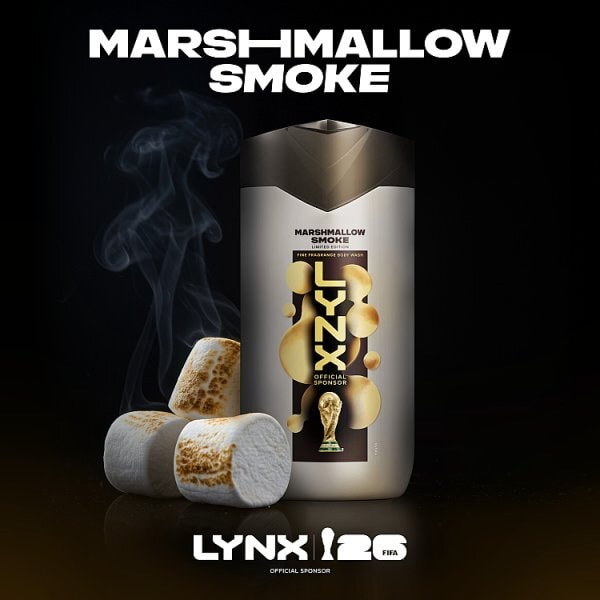 Lynx Fine Fragrance Collection Marshmallow Smoke Body Wash 400 ml