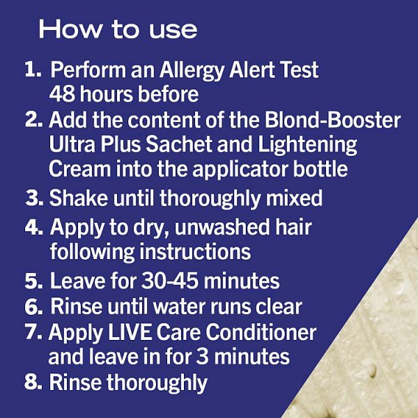 Schwarzkopf LIVE Bleach 00B Max Blonde Hair Lightener